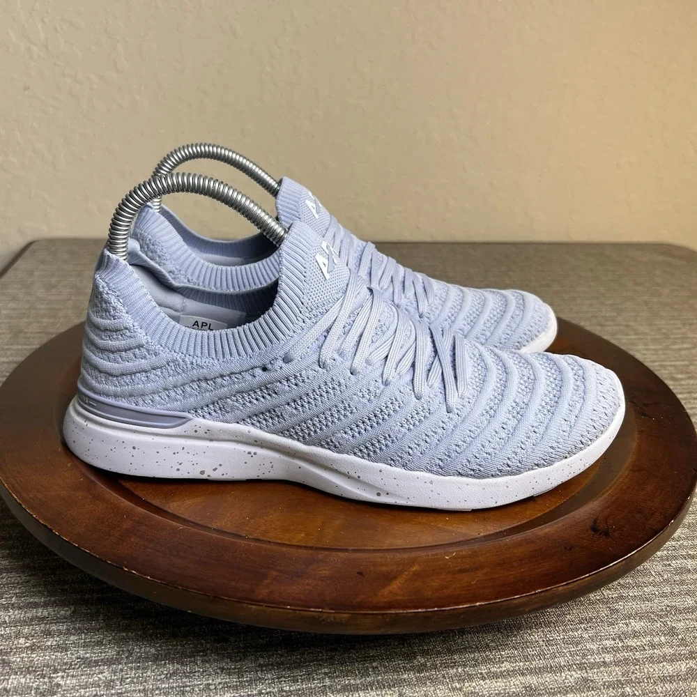 New Athletic Propulsion Labs APL TechLoom Wave Forged Blue/Ivory Men US 8‎ 200